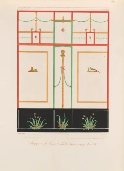 Ornamente Aller Klassischen Kunst Epochen Nach Den Originalien In Ihren Eigenthümlichen Farben Pl 046