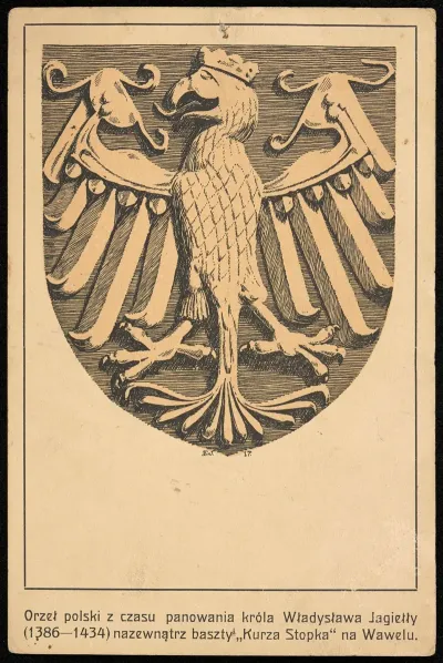 Orzel Polski Z Czasu Panowania Krola Wladyslawa Jagielly 1386 1434