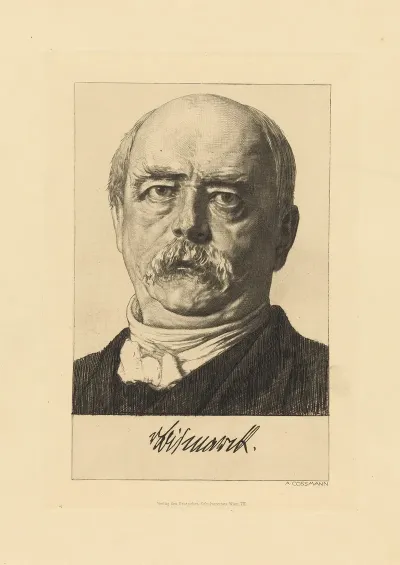 Otto Von Bismarck 1815 1898 Politiker Staatsmann