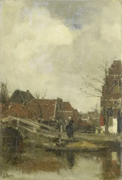 Oud Buurtje Aan Het Water