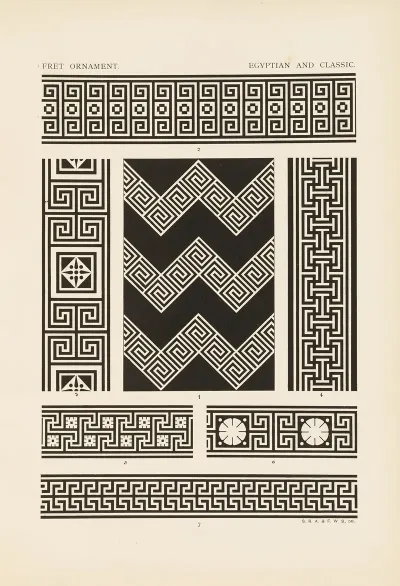 Outlines Of Ornament In The Leading Styles Pl 01
