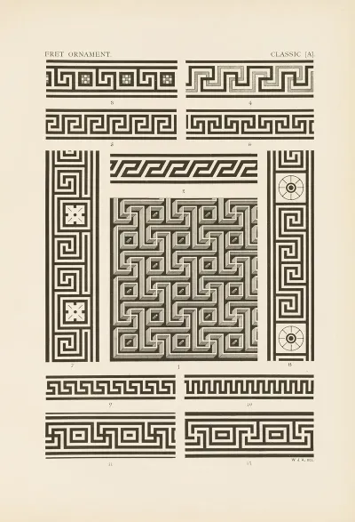 Outlines Of Ornament In The Leading Styles Pl 02