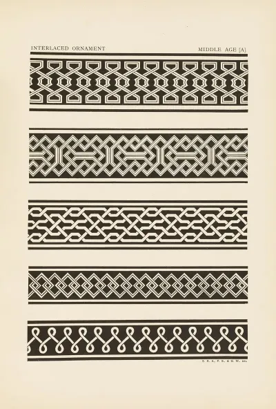 Outlines Of Ornament In The Leading Styles Pl 09