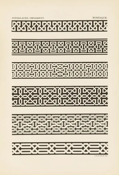 Outlines Of Ornament In The Leading Styles Pl 11