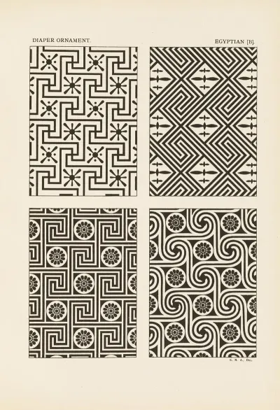 Outlines Of Ornament In The Leading Styles Pl 19