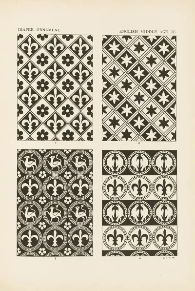 Outlines Of Ornament In The Leading Styles Pl 30