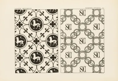 Outlines Of Ornament In The Leading Styles Pl 48
