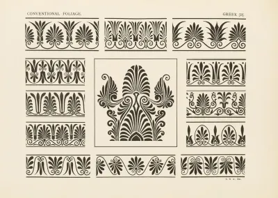 Outlines Of Ornament In The Leading Styles Pl 50