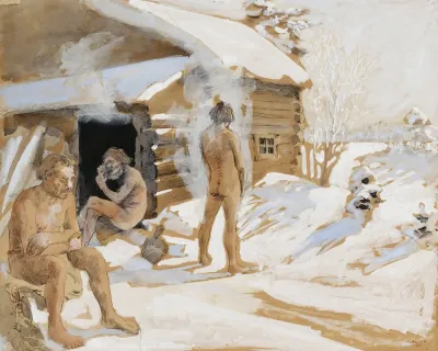 Outside The Sauna