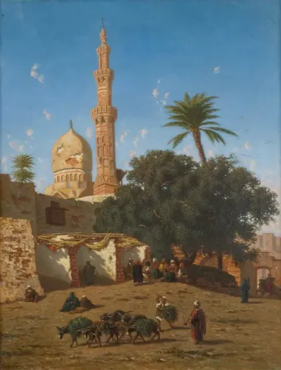 Outside The Walls Of A North African City