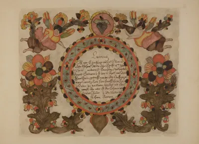 Pa German Birth Certificate 7