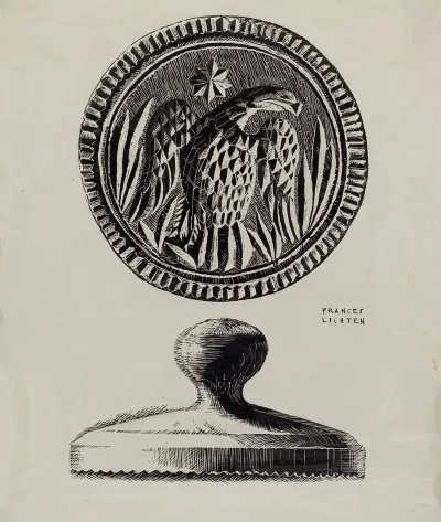 Pa German Butter Stamp 2