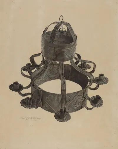 Pa German Chandelier
