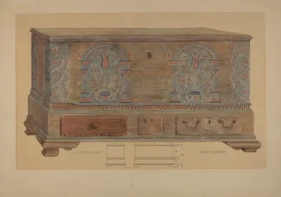 Pa German Chest 17