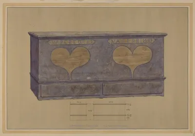 Pa German Chest 19