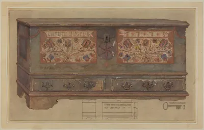 Pa German Chest 20