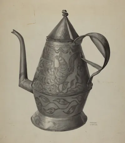 Pa German Coffee Pot 6