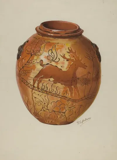 Pa German Jar 7