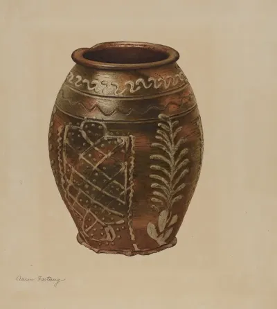 Pa German Jar