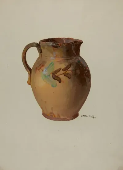 Pa German Jug
