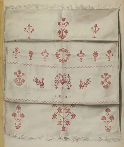 Pa German Linen Towel
