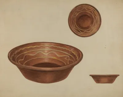 Pa German Pie Plate 8