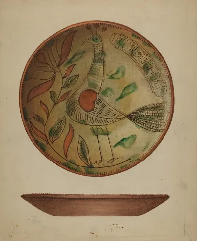 Pa German Plate 41