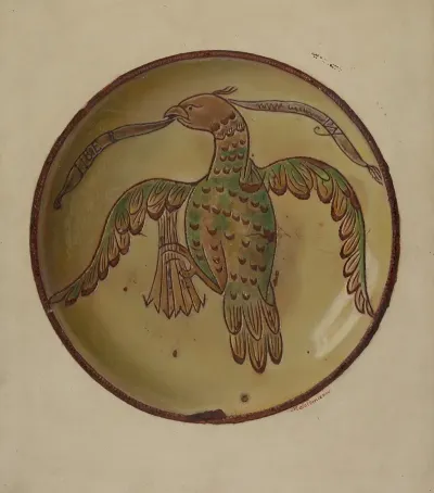 Pa German Plate 44
