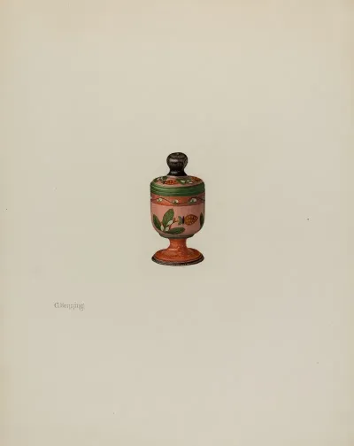 Pa German Saffron Box