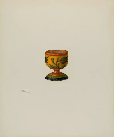 Pa German Salt Cup