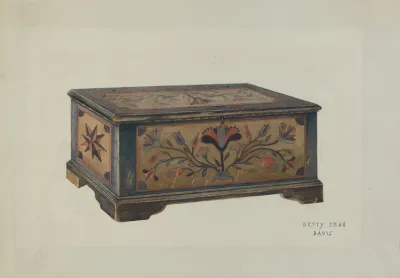 Pa German Sample Chest