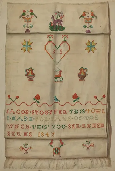 Pa German Show Towel