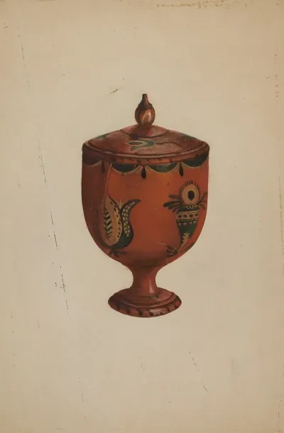 Pa German Spice Jar