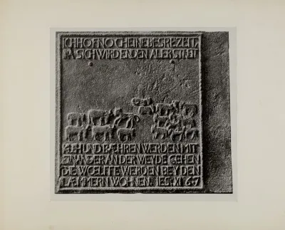 Pa German Stove Plate 17
