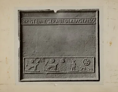 Pa German Stove Plate 8