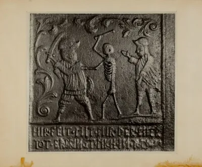 Pa German Stove Plate 9