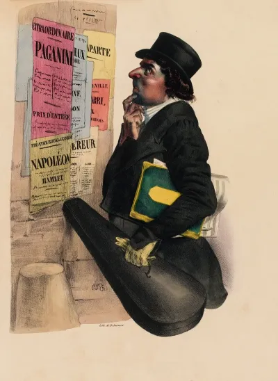 Paganini Et Pas Le Sol