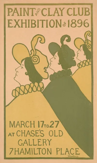 Paint Clay Club Exhibition Of 1896