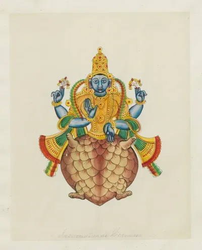 Paintings From The Chidambaram Shrine Pl 005
