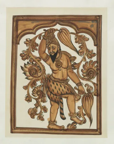 Paintings From The Chidambaram Shrine Pl 097