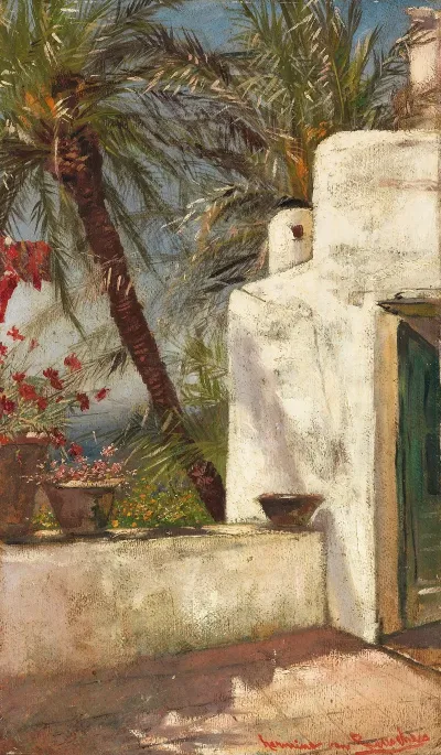 Palmenterrasse Capri