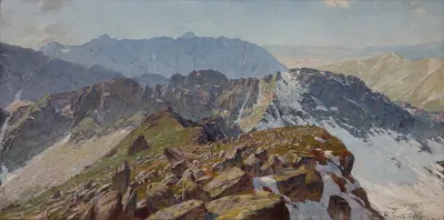 Panorama Of The Tatra Mountains