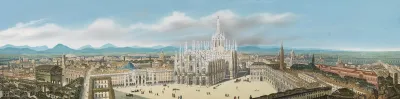 Panorama Von Mailand 2