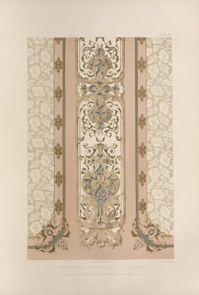 Paper Hanging By Hinchliffe Co Of London