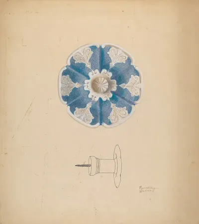 Parian Ware Tie Back