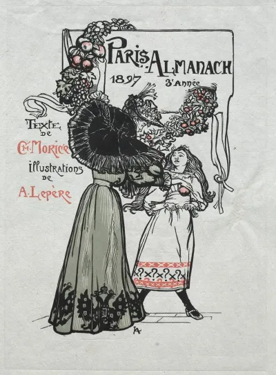 Paris Almanac 1897 Cover