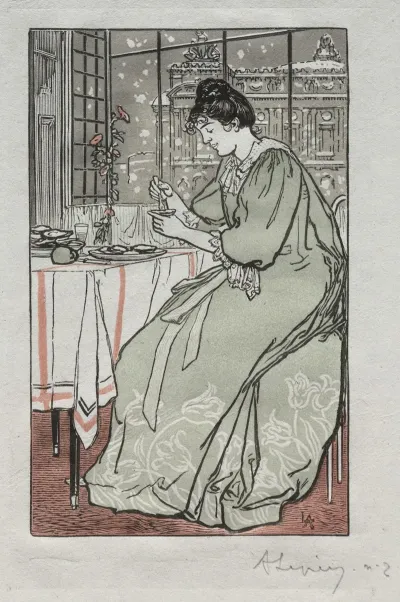 Paris Almanac 1897 Winter