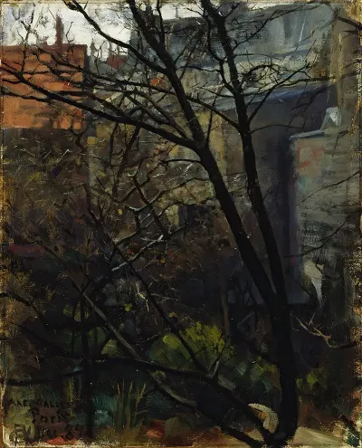 Parisian Backyard