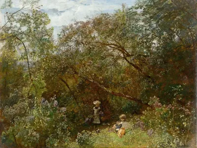 Parklandschaft In Plankenberg