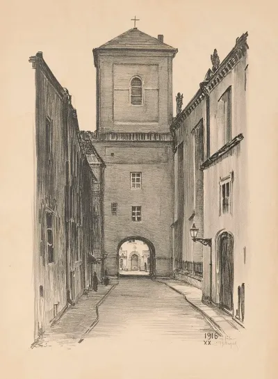 Passage From Kanonia Street To Sw Jana Street